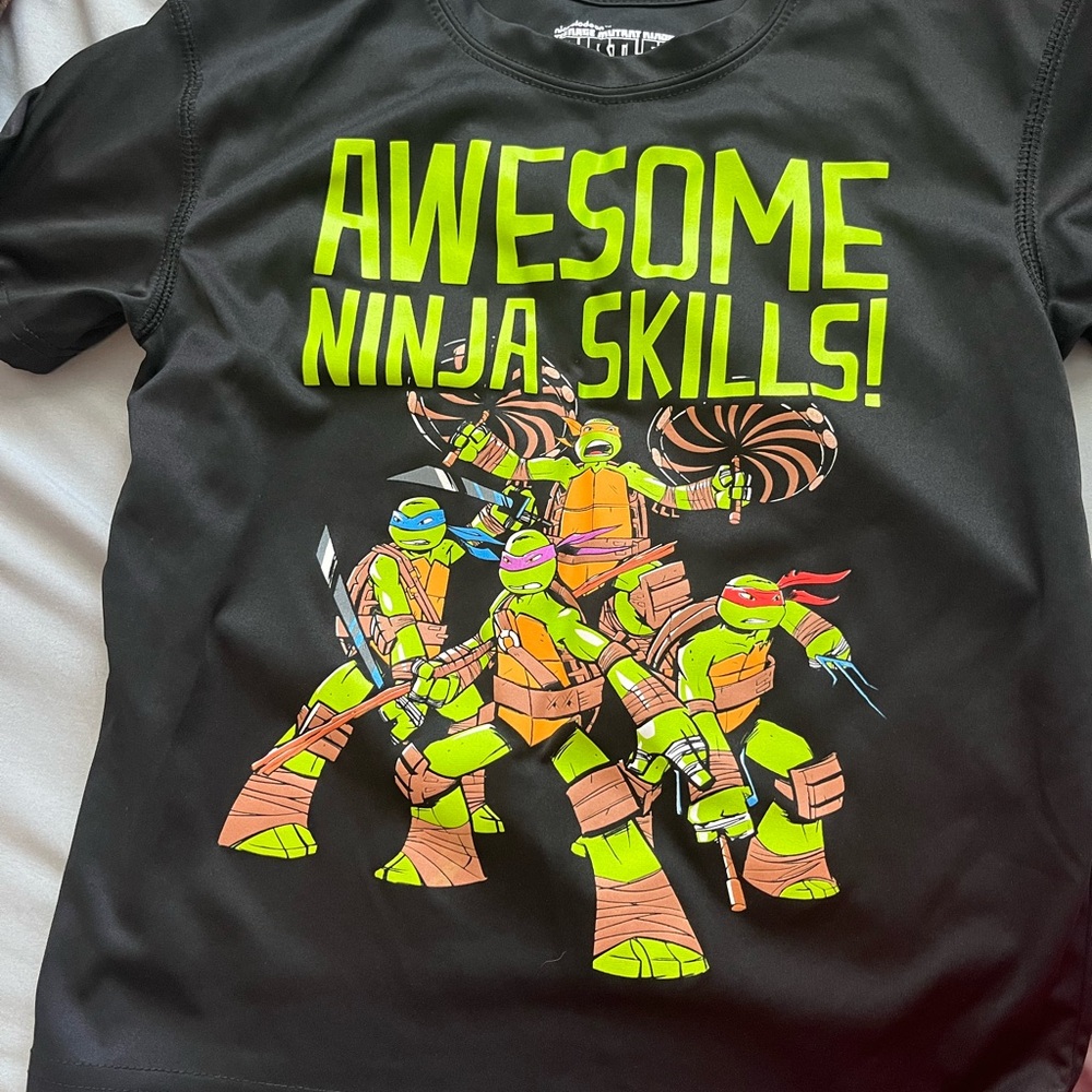 Ninja Skills Black Kids T-Shirt